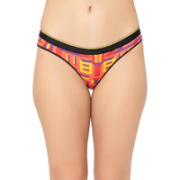 Bummer Women's Printed Micro Modal Bikinis Panties | Soft & Breathable Underwear | Pack Of 1