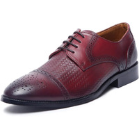 Louis Stitch Formal Shoes For Men | Genuine Leather, Stylish Lace-Up For Business, Office, Party & Wedding | Rosewood | Uk Size 6 (Euweox__)