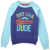 6 Years Boys Sweatshirt By Cub Mcpaws | Cotton Round Neck Full Sleeves Kids Sweatshirt For Boys| Navy Stylish Boys Winter Wear| 06-07Y