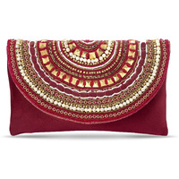 Peora Clutch Black Purses For Women Wedding Handmade Evening Handbags Party Bridal Clutch For Girls (C12M)
