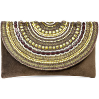Peora Clutch Purses For Women Wedding Handmade Evening Handbags Party Bridal Clutch Grey
