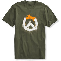 Adro Mens Printed T-Shirt For Men (R22-M-Pc-Ol_Olive_2Xl)