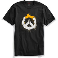 Adro Mens Printed T-Shirt For Men | R22-M-Pc-Bl-M Black