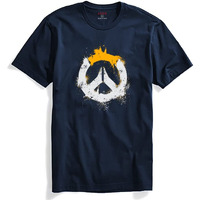 Adro Mens Printed T-Shirt For Men (R22-M-Pc-Nb_Navy_Xl)