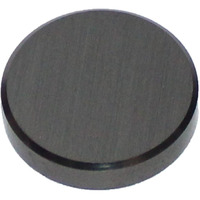 Riseom Brass Round Mirror Cap/Screws Cap Cover/Nails Decorative/Mirror Nail Decorative Cover (Pack Of 10, 25Mm-Matte Black)