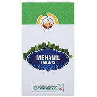 Vaidyaratnam Mehanil Tablets  100, Ayurvedic Products, Ayurveda Products (Vmehat100Tab)