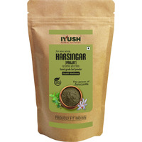 Iyush Herbal Ayurveda Parijat Leaves Powder  900Gm | Harsingar Leaves Powder | Parijat Powder | Harsingar Powder |