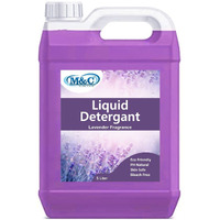 Naivete Liquid Detergent, Laundry Liquid For Fabric Care, Suitable For Top-Load And Front Load Machine And Hand Wash, Concentrated Laundry Detergent (5 Litter) (Lavender Fragranceliquid Detergent)