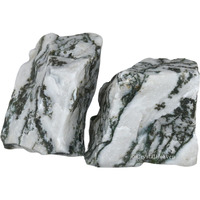 Crystal Heaven Tree Agate Crystal Healing Rough Stone, Natural Raw Crystals For Manifestation, Meditation And Reiki Healing (2 Pieces)