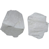 Crystal Heaven Scolecite Crystal Healing Rough Stone, Natural Raw Crystals For Manifestation, Meditation And Reiki Healing (2 Pieces)