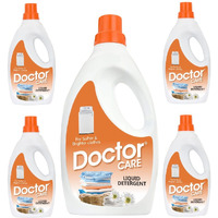 Doctor Care Liquid Detergent Top Load | Designed For Tough Stain Removal | Color Safe Technology | Eco-Friendly | Skin-Friendly | Suitable For Machine Wash Or Hand Wash | (5 Ltr)