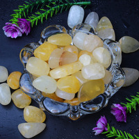 Remedywala Energized Yellow Aventurine Tumble Stone For Crystal Healing| Pack Of 100 Grams