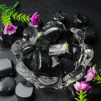 Remedywala Black Tourmaline Tumble Stone For Crystal Healing