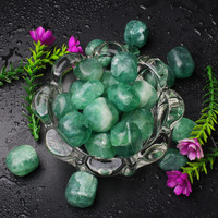Remedywala Energized Green Fluorite Tumble Stone For Crystal Healing| Pack Of 100 Grams