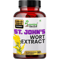 Humming Herbs St. John's Wort Extract, A Natural Supplement That Promotes A Healthy Mood And Supports Emotional Balance - 90 Capsule