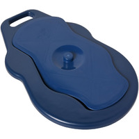 Kashi Surgicals Unisex Polypropylene Bed Pan With Lid (Large Size)