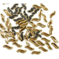 Embroiderymaterial Kundans For Embroidery, Craft And Jewellery Making (S Shape, 4Mm, 500 Pieces)