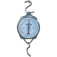Pesca Venus Commercial Hanging Weighing Scale - 100Kg, Silver
