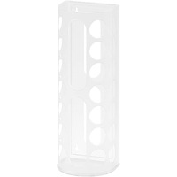 Digital Shoppy Plastic Bag Dispenser,White , 16X13X45 Cm, 1 Count