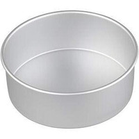 Rinkle Trendz Aluminium Round Cake Pan Tin Mould 6-Inches X 3 Inches Height