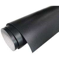 Elton Black Matte Adhesive Decorative Vinyl Shelf Liner Decorative Self Adhesive Vinyl Sheet For Table Top,Furniture, Almirah And Other Diy, Renovation Projects 24 X 192 Inches
