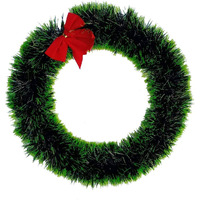 Collectible India Christmas Wreath Decoration For Door Artificial Garland For Front Door - Christmas Decorations For Home - Christmas Wreath For Wall Hanging Stylish Home Decor Showcase
