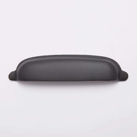 Hobknobs Berlin Brass Cabinet Handle - 96Mm (Carbon Black)..