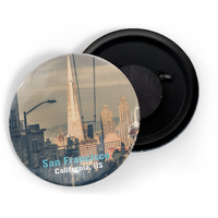 Dhcrafts Fridge Magnet Multicolor Famous Tourist Place San Francisco California Us D1 Glossy Finish Design Pack Of 1