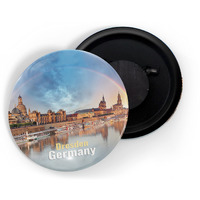 Dhcrafts Fridge Magnet Multicolor Famous Tourist Place Dresden Germany Glossy Finish Design Pack Of 1