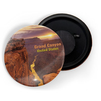Dhcrafts Fridge Magnet Multicolor Famous Tourist Place Grand Canyon United States Glossy Finish Design Pack Of 1