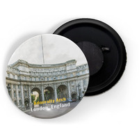 Dhcrafts Fridge Magnet Multicolor Famous Tourist Place Admiralty Arch London, England Glossy Finish Design Pack Of 1