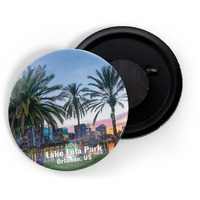 Dhcrafts Fridge Magnet Multicolor Famous Tourist Place Lake Eola Orlando United States Glossy Finish Design Pack Of 1