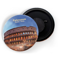 Dhcrafts Fridge Magnet Multicolor Famous Tourist Place Colosseum Rome Italy D3 Glossy Finish Design Pack Of 1