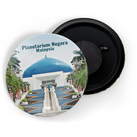 Dhcrafts Fridge Magnet Multicolor Famous Tourist Place Planetarium Negara Malaysia Glossy Finish Design Pack Of 1