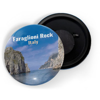 Dhcrafts Fridge Magnet Multicolor Famous Tourist Place Faraglioni Rocks Italy Glossy Finish Design Pack Of 1