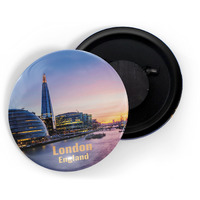 Dhcrafts Fridge Magnet Multicolor Famous Tourist Place London England D1 Glossy Finish Design Pack Of 1