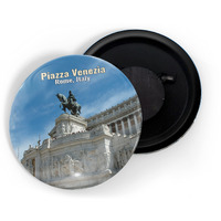 Dhcrafts Fridge Magnet Multicolor Famous Tourist Place Piazza Venezia Rome Italy D2 Glossy Finish Design Pack Of 1