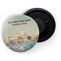 Dhcrafts Fridge Magnet Multicolor Famous Tourist Place Santa Maria Della Salute Venice Italy Glossy Finish Design Pack Of 1