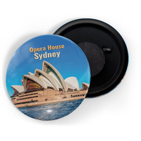 Dhcrafts Fridge Magnet Multicolor Famous Tourist Place Opera House Sydney Australia D4 Glossy Finish Design Pack Of 1