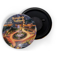 Dhcrafts Fridge Magnet Multicolor Famous Tourist Place Bangkok Thailand Glossy Finish Design Pack Of 1