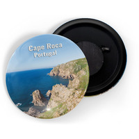 Dhcrafts Fridge Magnet Multicolor Famous Tourist Place Cape Roca Portugal Glossy Finish Design Pack Of 1