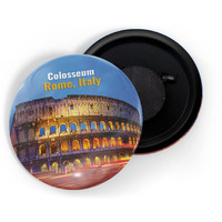 Dhcrafts Fridge Magnet Multicolor Famous Tourist Place Colosseum Rome Italy D2 Glossy Finish Design Pack Of 1