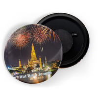 Dhcrafts Fridge Magnet Multicolor Famous Tourist Place Wat Arun Temple Thailand D2 Glossy Finish Design Pack Of 1