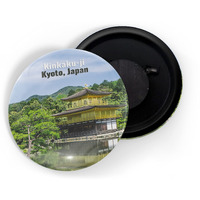Dhcrafts Fridge Magnet Multicolor Famous Tourist Place Kinkaku-Ji Kyoto, Japan Glossy Finish Design Pack Of 1