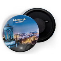 Dhcrafts Fridge Magnet Multicolor Famous Tourist Place Edinburgh Scotland Glossy Finish Design Pack Of 1