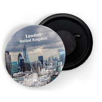 Dhcrafts Fridge Magnet Multicolor Famous Tourist Place London England D4 Glossy Finish Design Pack Of 1