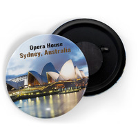 Dhcrafts Fridge Magnet Multicolor Famous Tourist Place Opera House Sydney Australia D3 Glossy Finish Design Pack Of 1