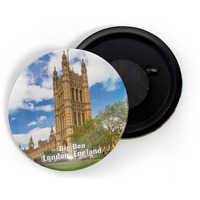 Dhcrafts Fridge Magnet Multicolor Famous Tourist Place Big Ben London, England Glossy Finish Design Pack Of 1