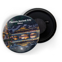 Dhcrafts Fridge Magnet Multicolor Famous Tourist Place Phoenix Ancient City China D1 Glossy Finish Design Pack Of 1