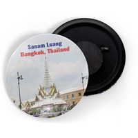 Dhcrafts Fridge Magnet Multicolor Famous Tourist Place Sanam Luang Bangkok Thailand Glossy Finish Design Pack Of 1